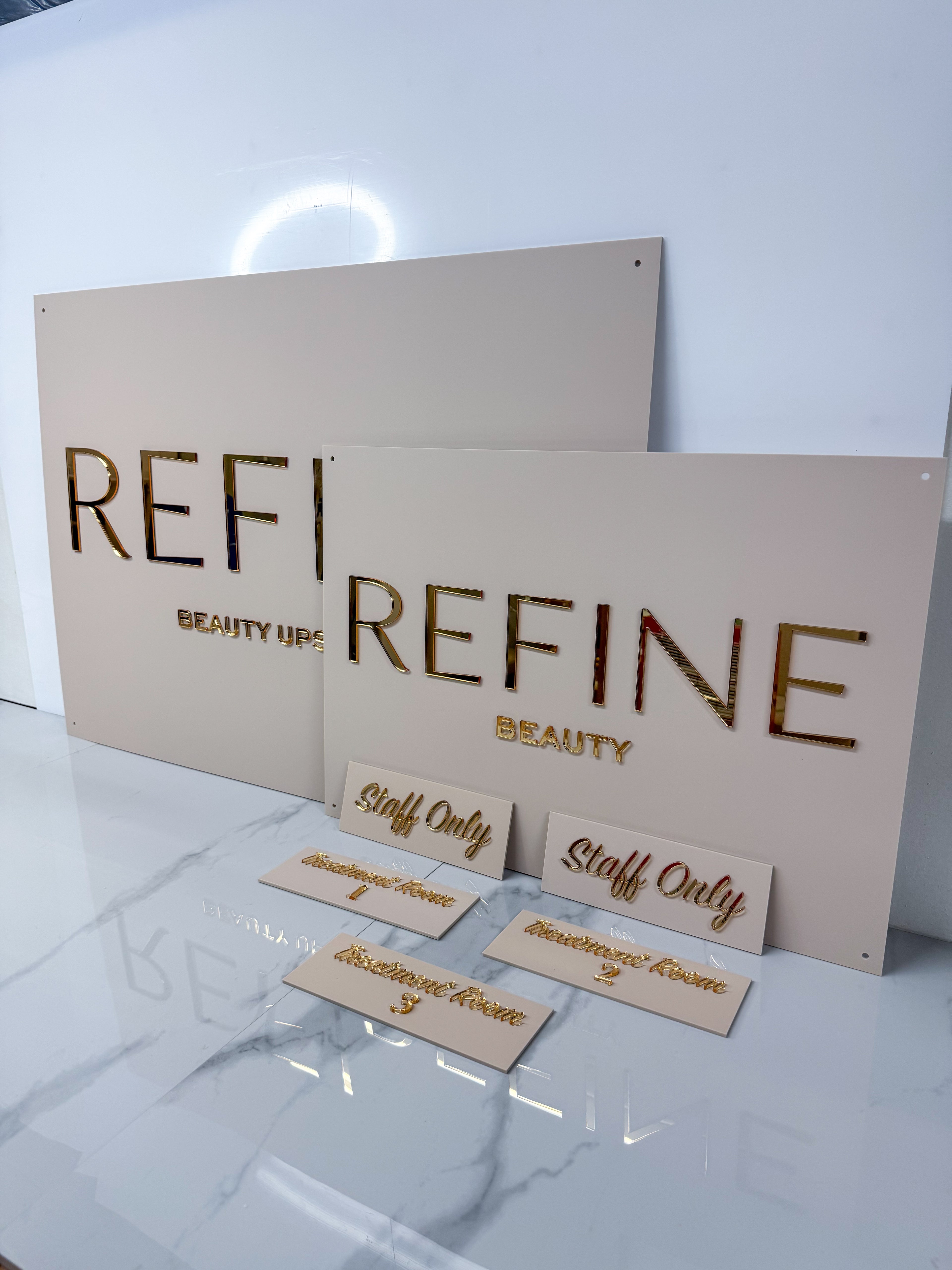 Acrylic Business Sign Package