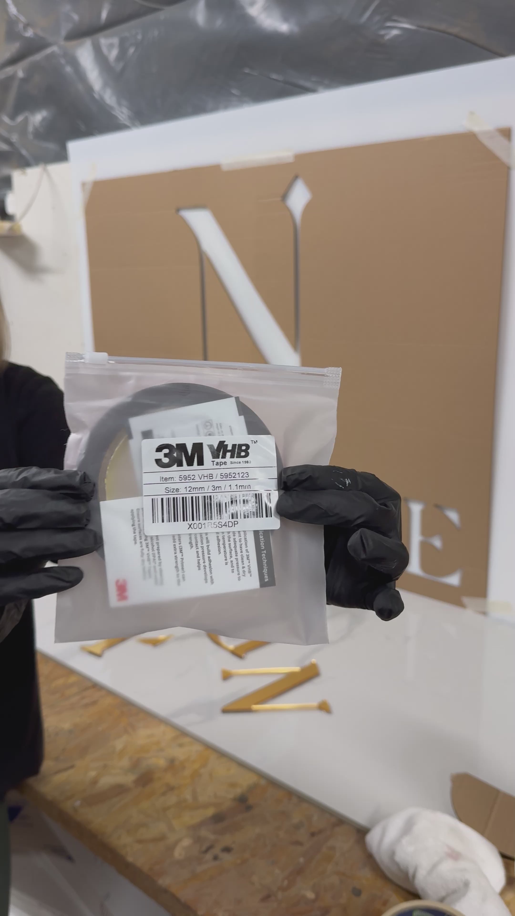 Acrylic Business Sign | Logo Wall Sign | Easy Install