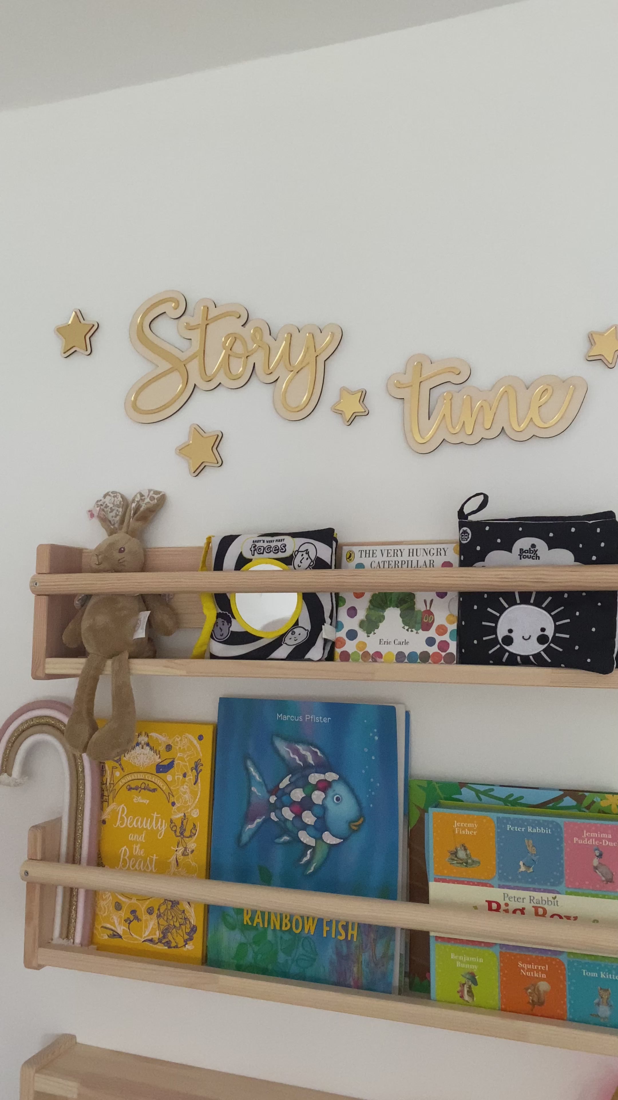 Boho Nursery Decor Sign | Story Time
