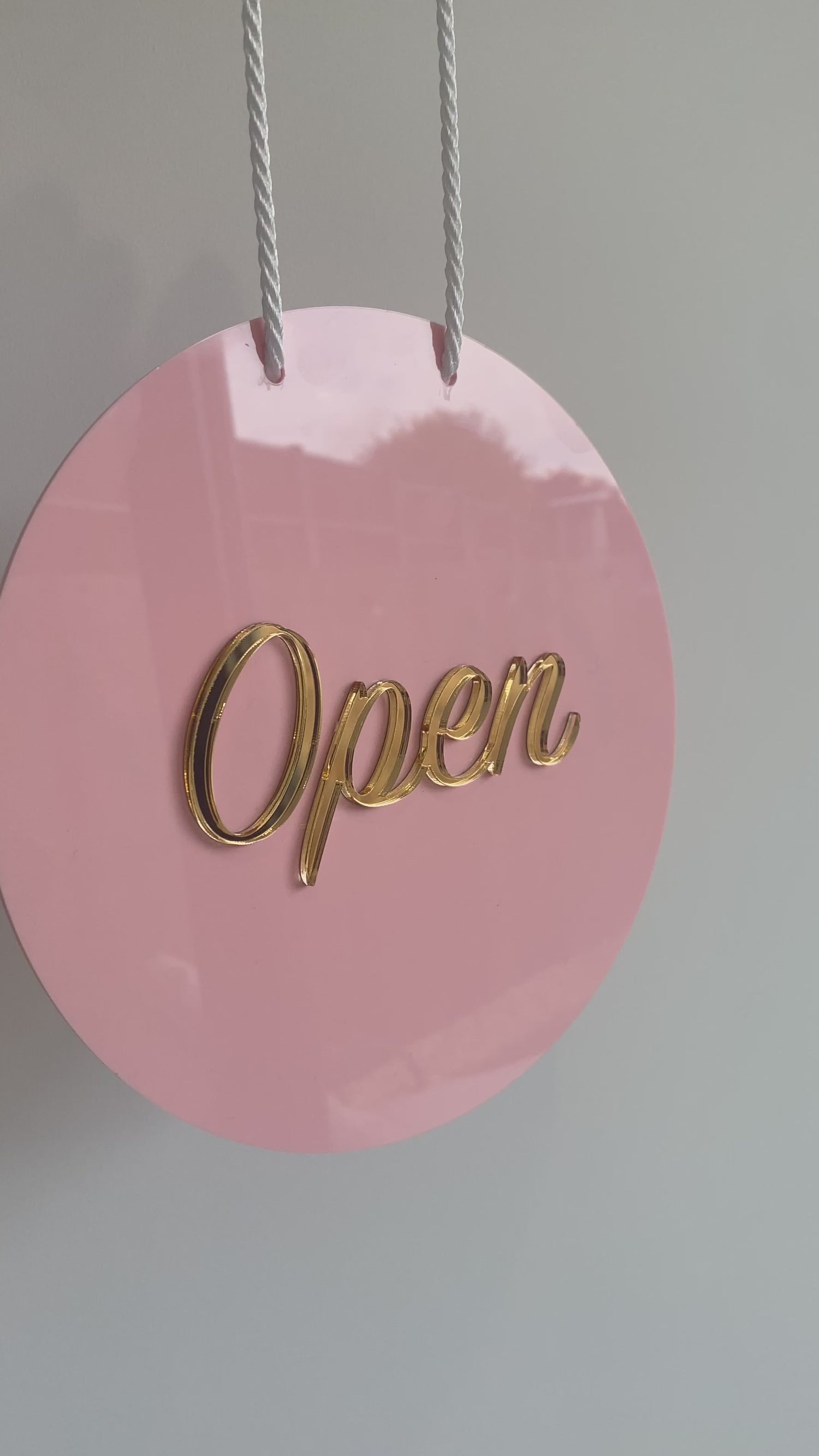 Acrylic Business Sign | Open Closed Sign