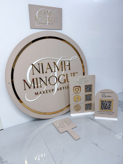 Acrylic Business Sign Package