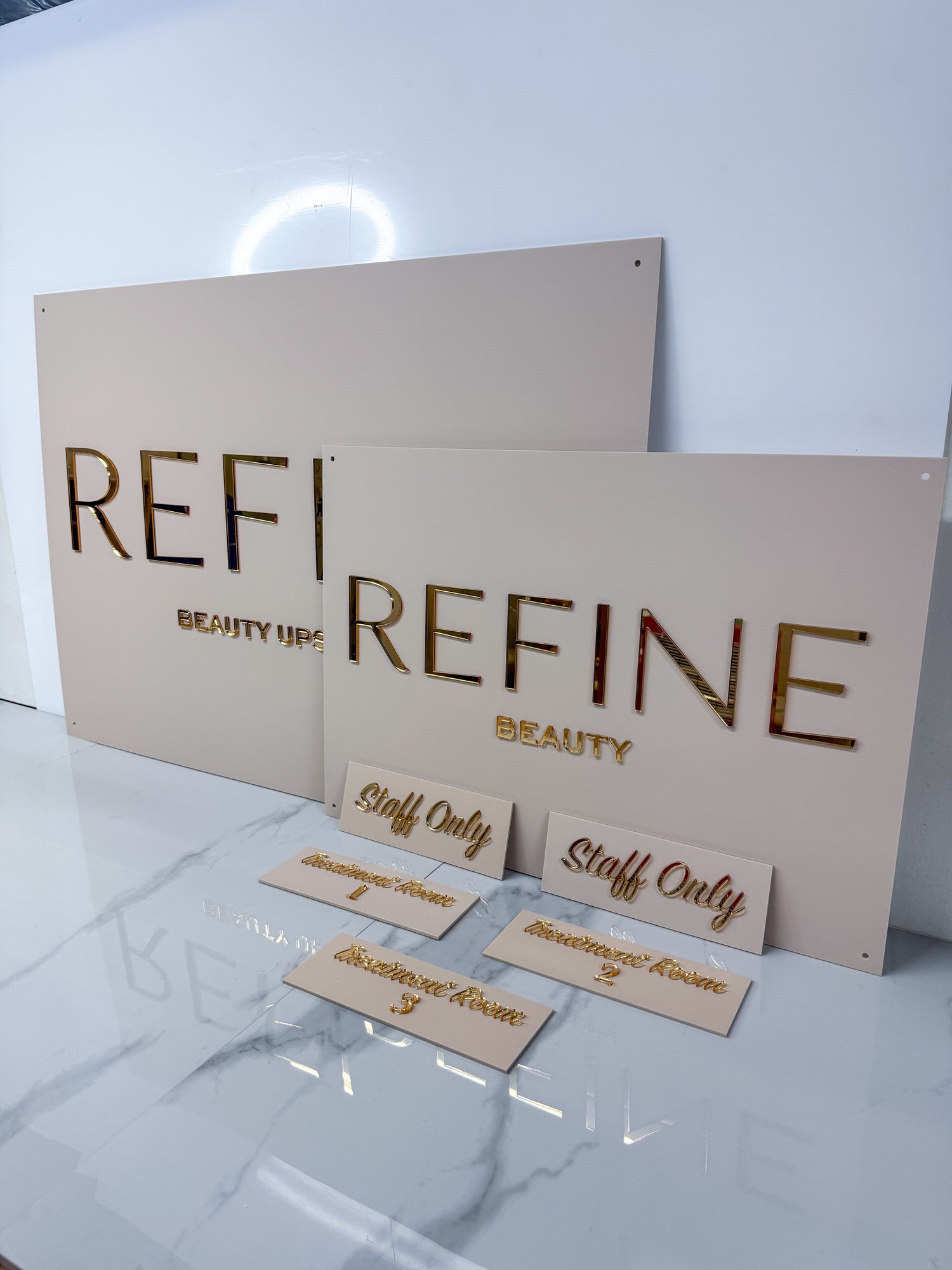 Acrylic Business Sign Package