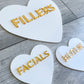 Heart Shape Wall Decor | Set of 3