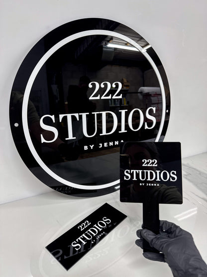 Acrylic Business Sign Package