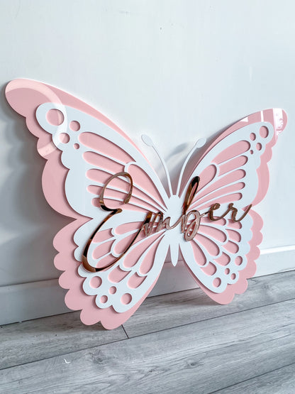 Butterfly Wall Sign