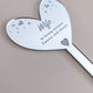 Personalised Memorial Butterfly or Memorial Heart