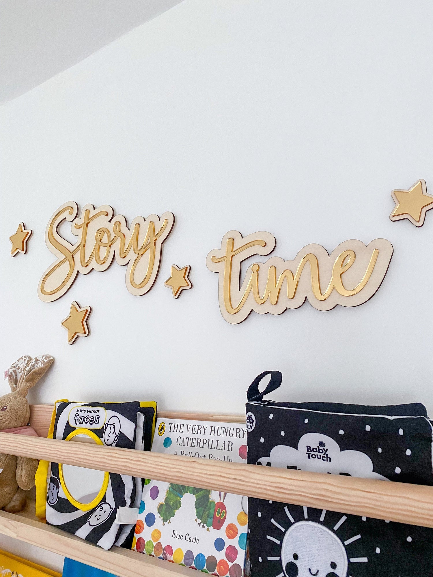 Boho Nursery Decor Sign | Story Time