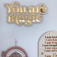 Boho Nursery Decor Sign | You Are Magic