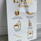 Lash aftercare  acrylic sign in white and gold 